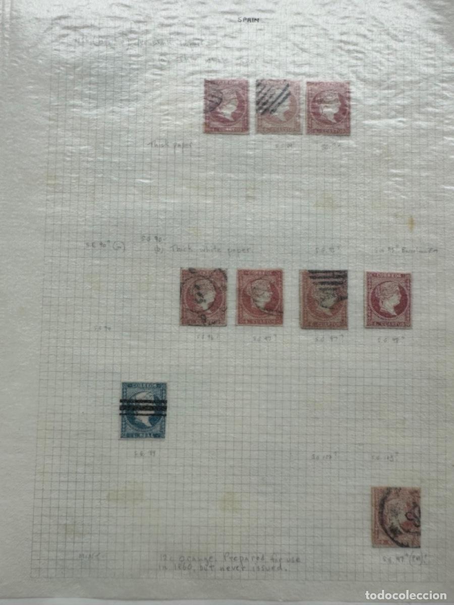 Sellos: COLECCION ESPA&Ntilde;A 1851-1874. - Foto 2
