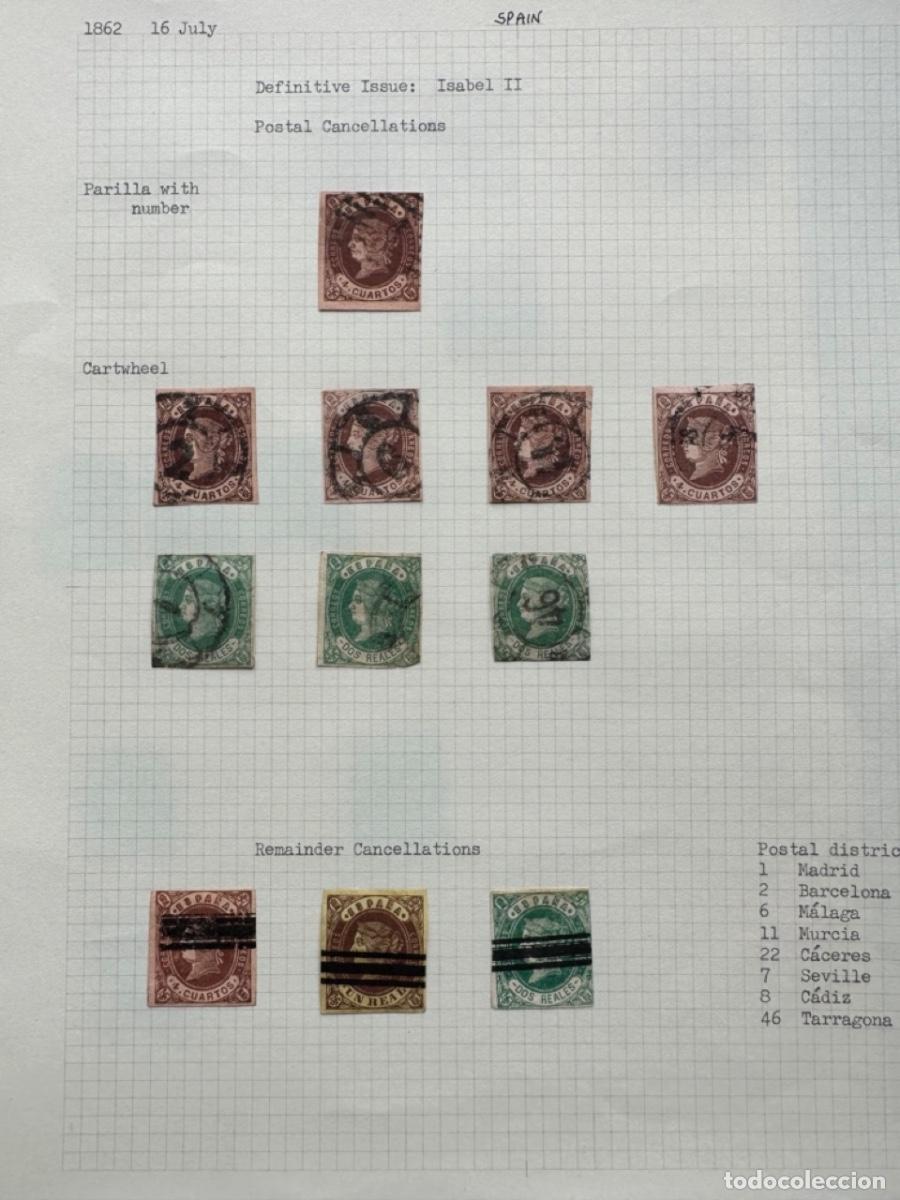 Sellos: COLECCION ESPA&Ntilde;A 1851-1874. - Foto 6