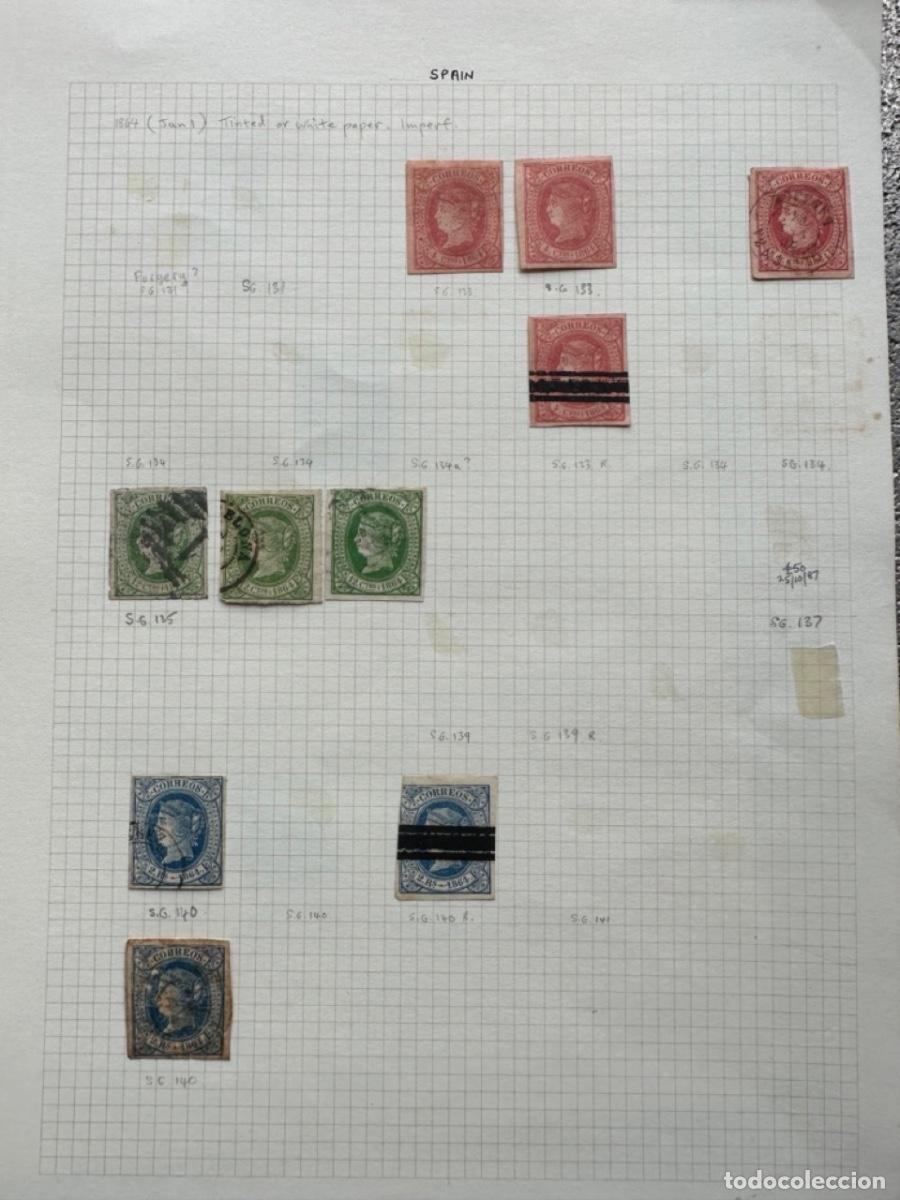 Sellos: COLECCION ESPA&Ntilde;A 1851-1874. - Foto 7