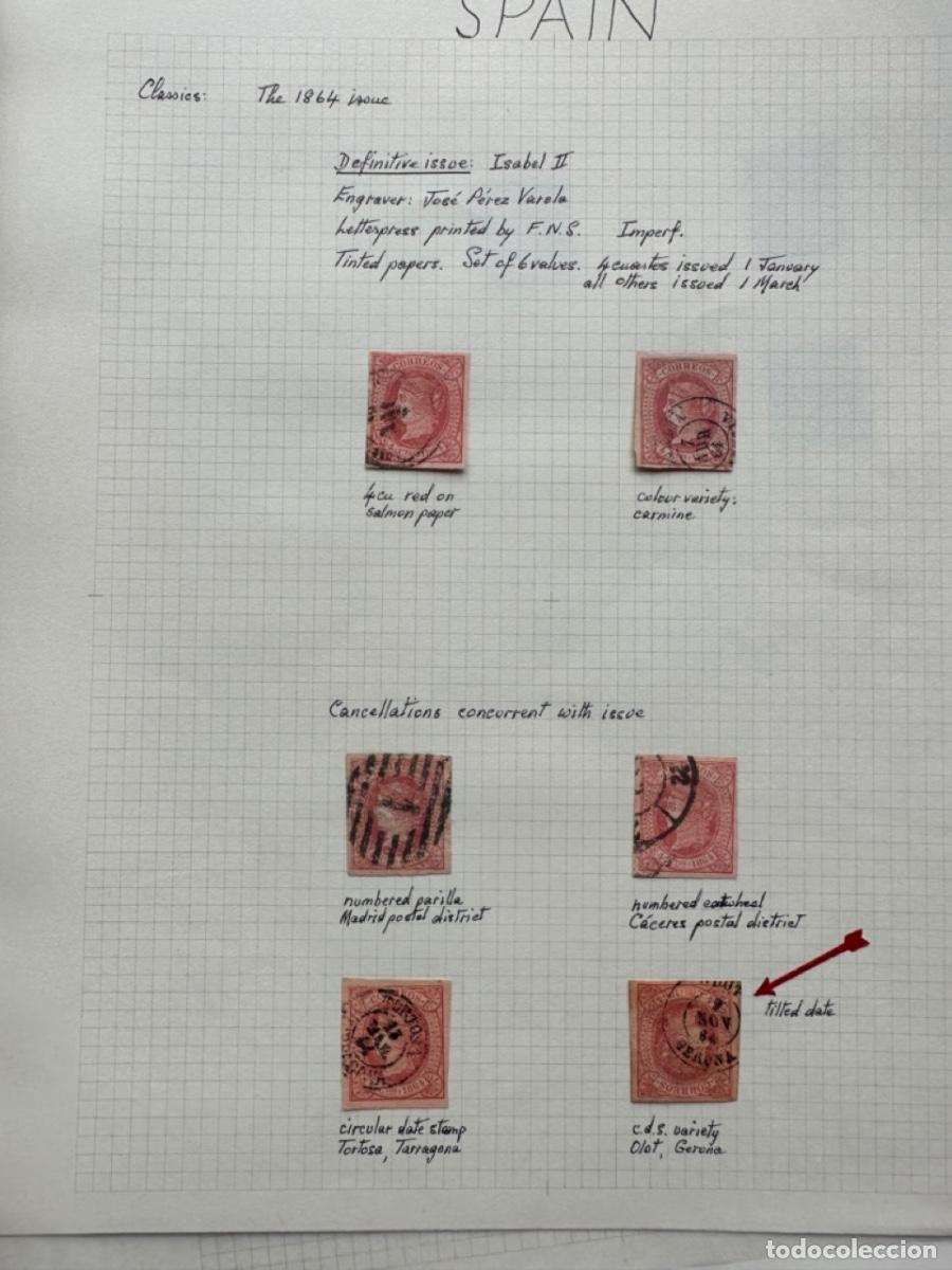 Sellos: COLECCION ESPA&Ntilde;A 1851-1874. - Foto 8
