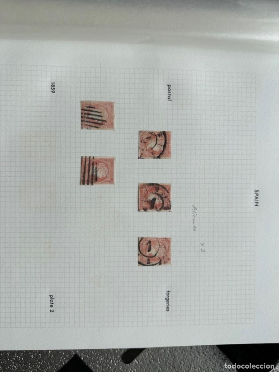 Sellos: COLECCION ESPA&Ntilde;A 1851-1874. - Foto 14