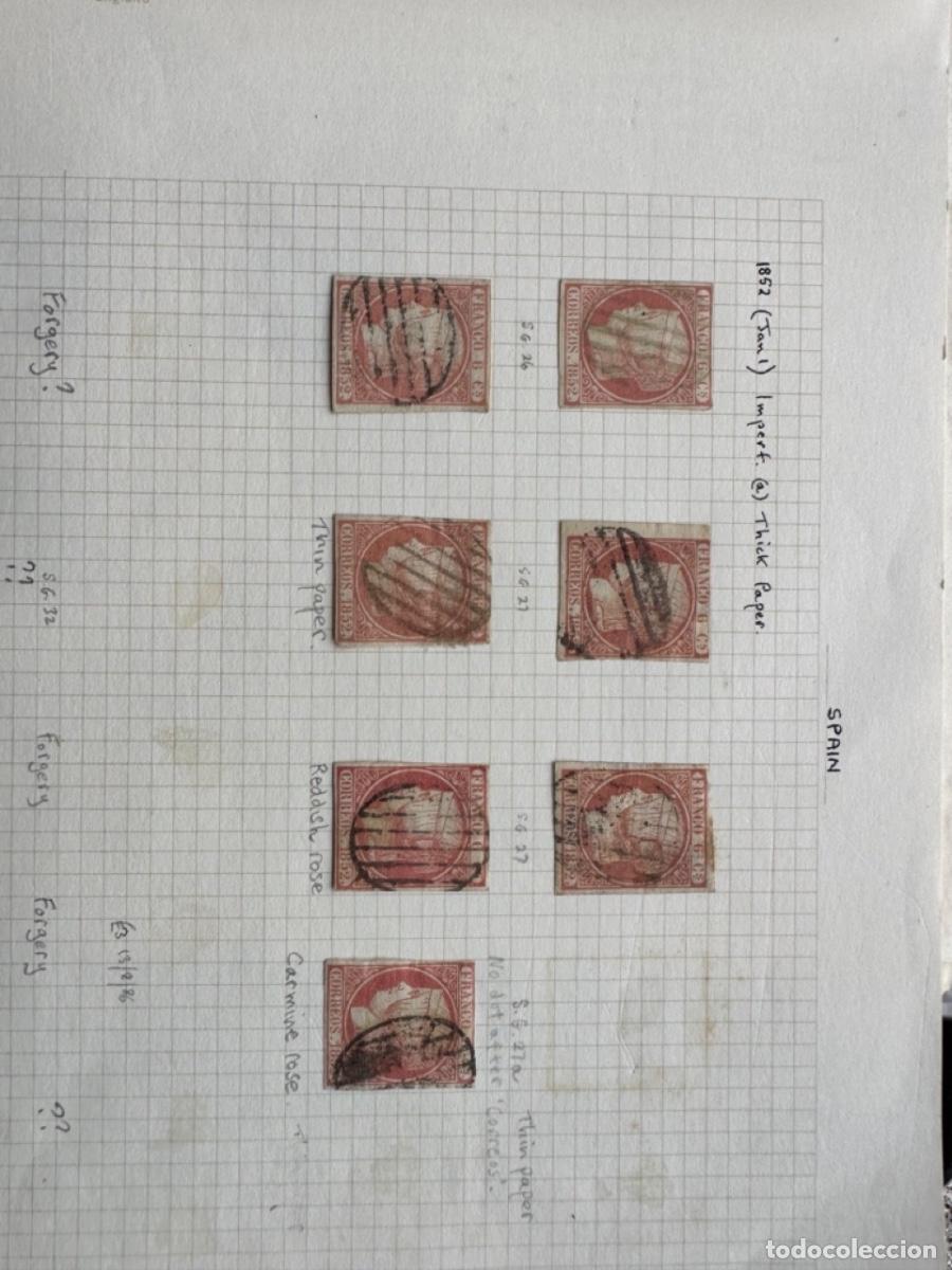 Sellos: COLECCION ESPA&Ntilde;A 1851-1874. - Foto 15