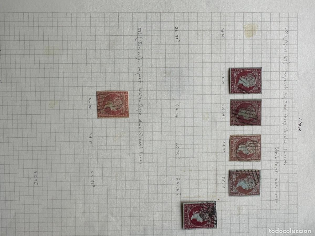 Sellos: COLECCION ESPA&Ntilde;A 1851-1874. - Foto 17