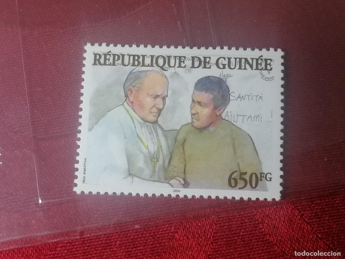Sellos: LOTE 3 SELLOS GUINEA 2004 - Foto 3