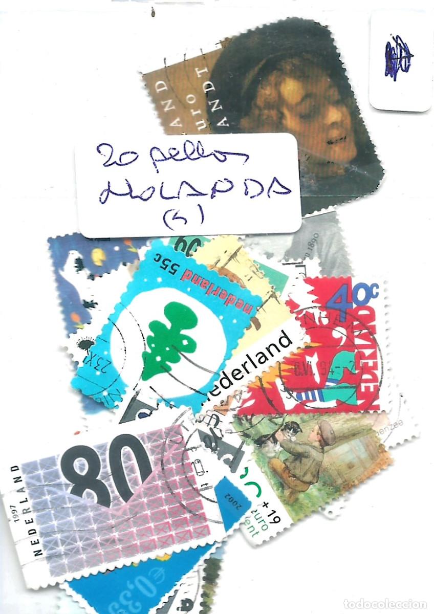 Sellos: 20 sellos Holanda (4) - Foto 1