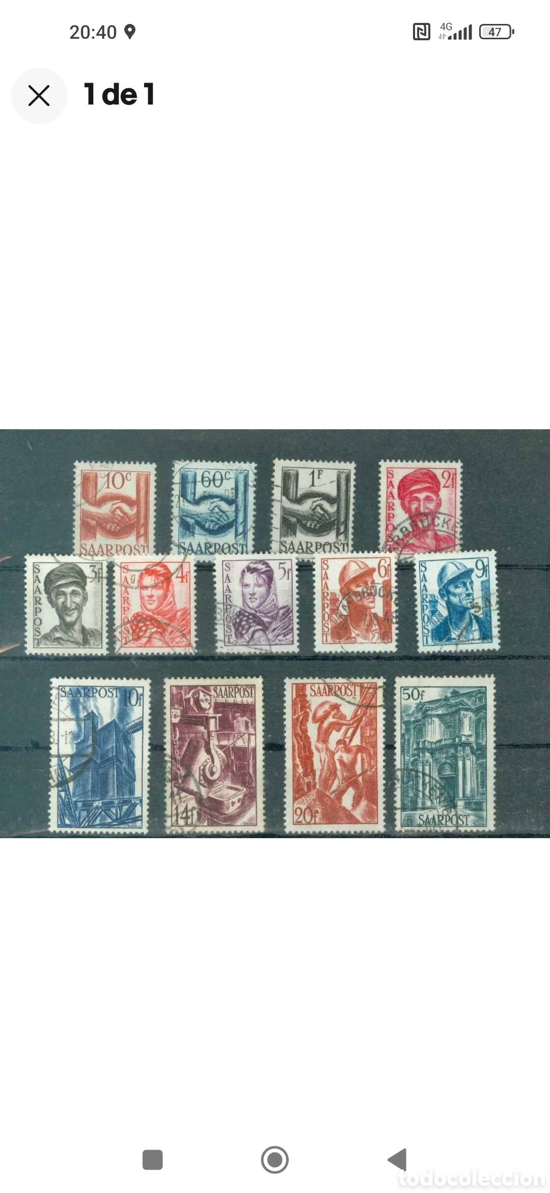 Sellos: Saarland - Foto 1