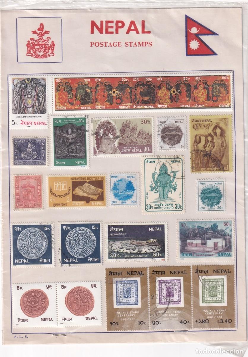 Sellos: Nepal postage stamps - Tem&aacute;tica y a&ntilde;os variados - Foto 1