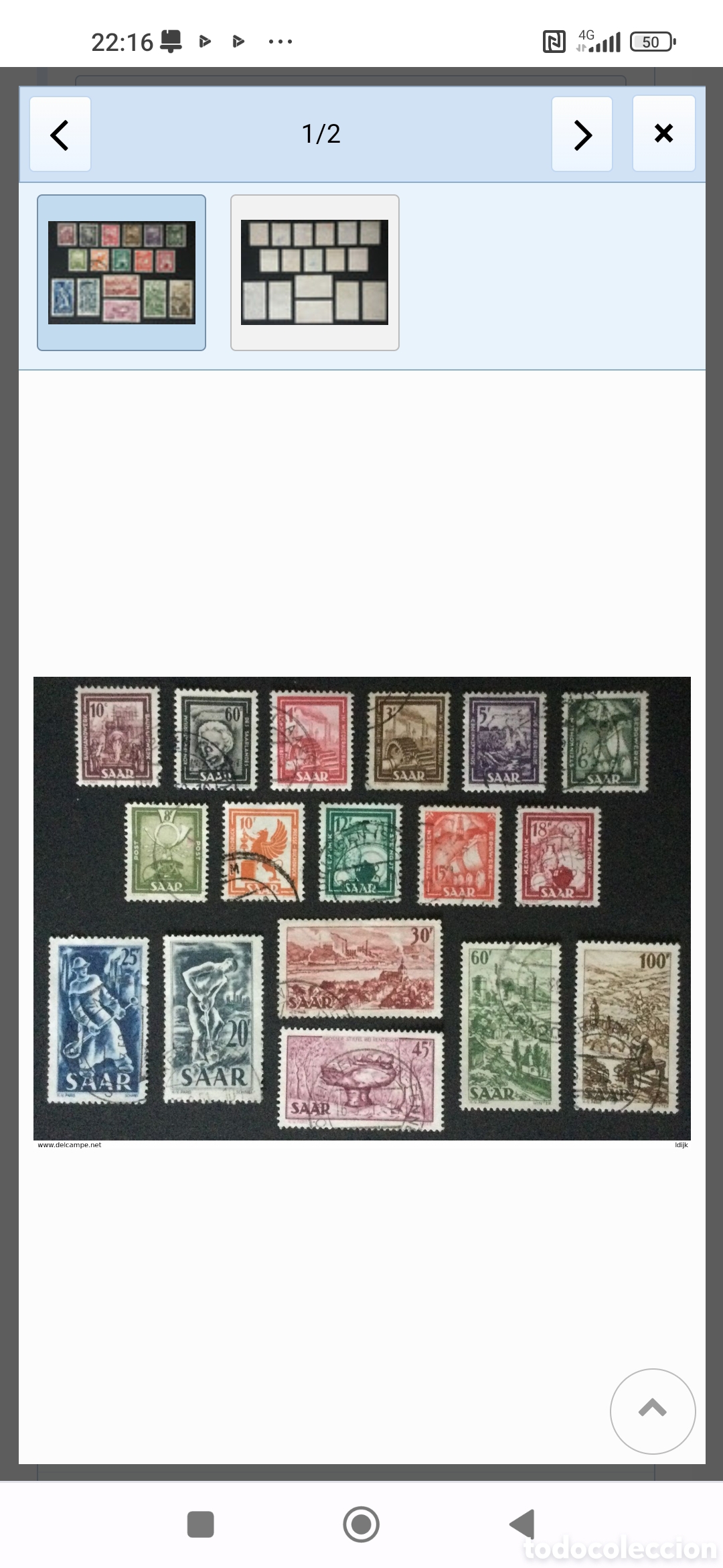 Sellos: Saar - Foto 1