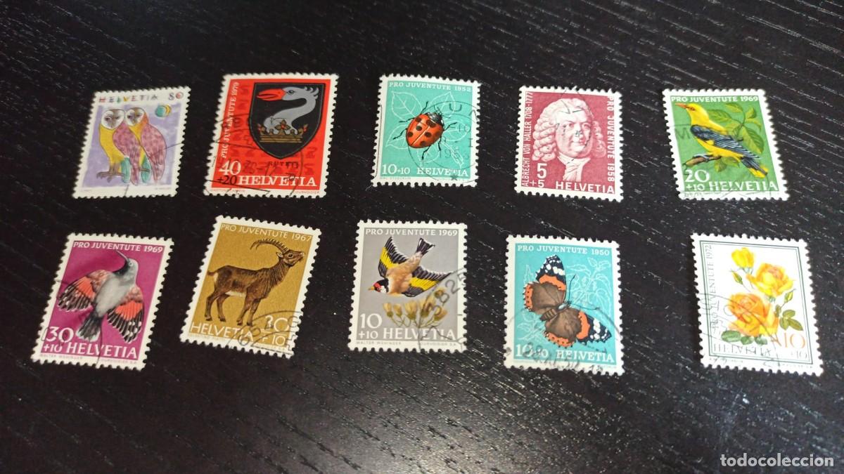Sellos: Lote 3 de sellos Suiza - Foto 1
