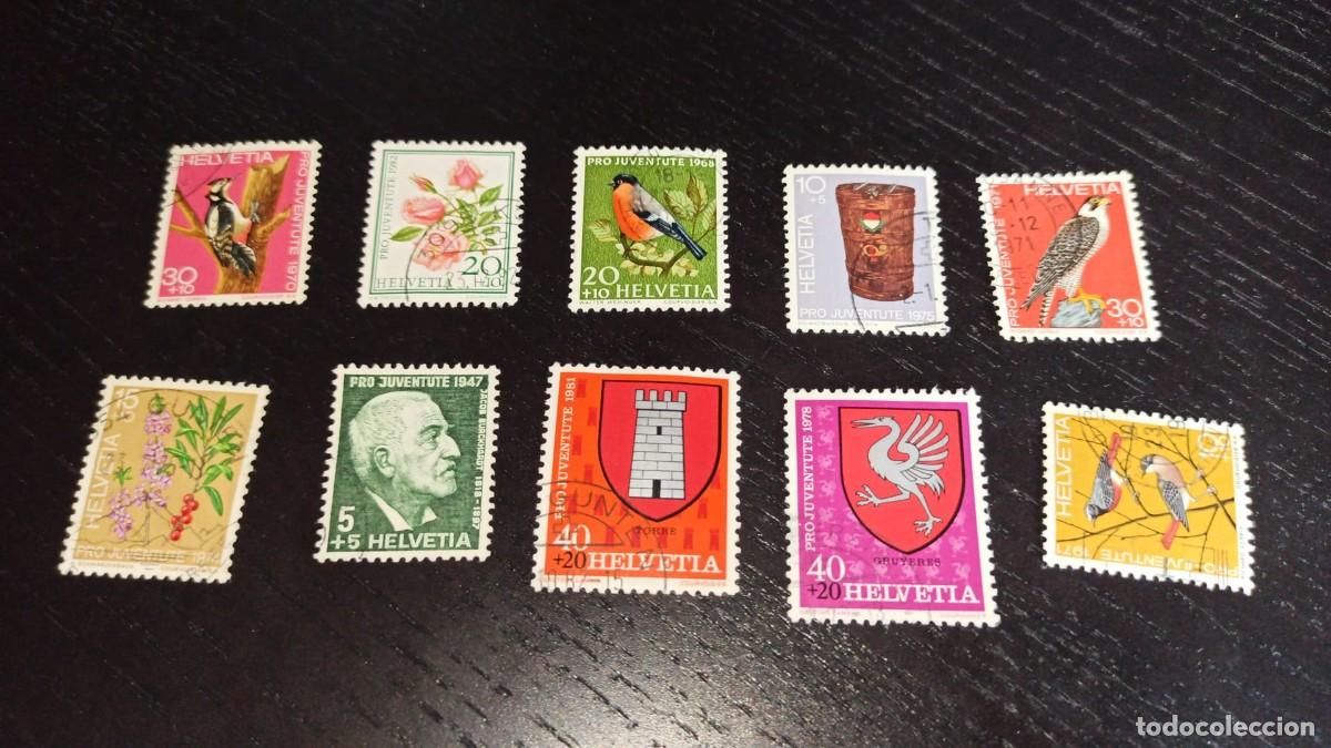 Sellos: Lote 4 de sellos Suiza - Foto 1
