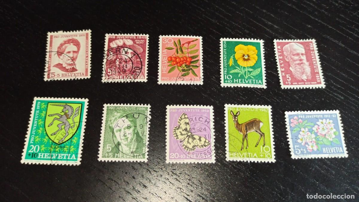 Sellos: Lote 5 de sellos Suiza - Foto 1
