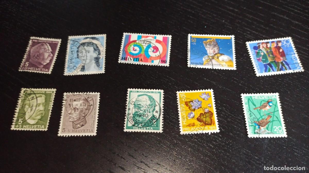 Sellos: Lote 7 de sellos Suiza - Foto 1