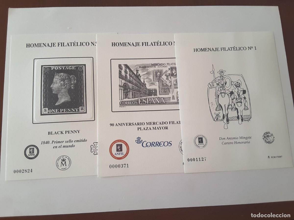 Sellos: Homenaje Filatelico - Foto 1