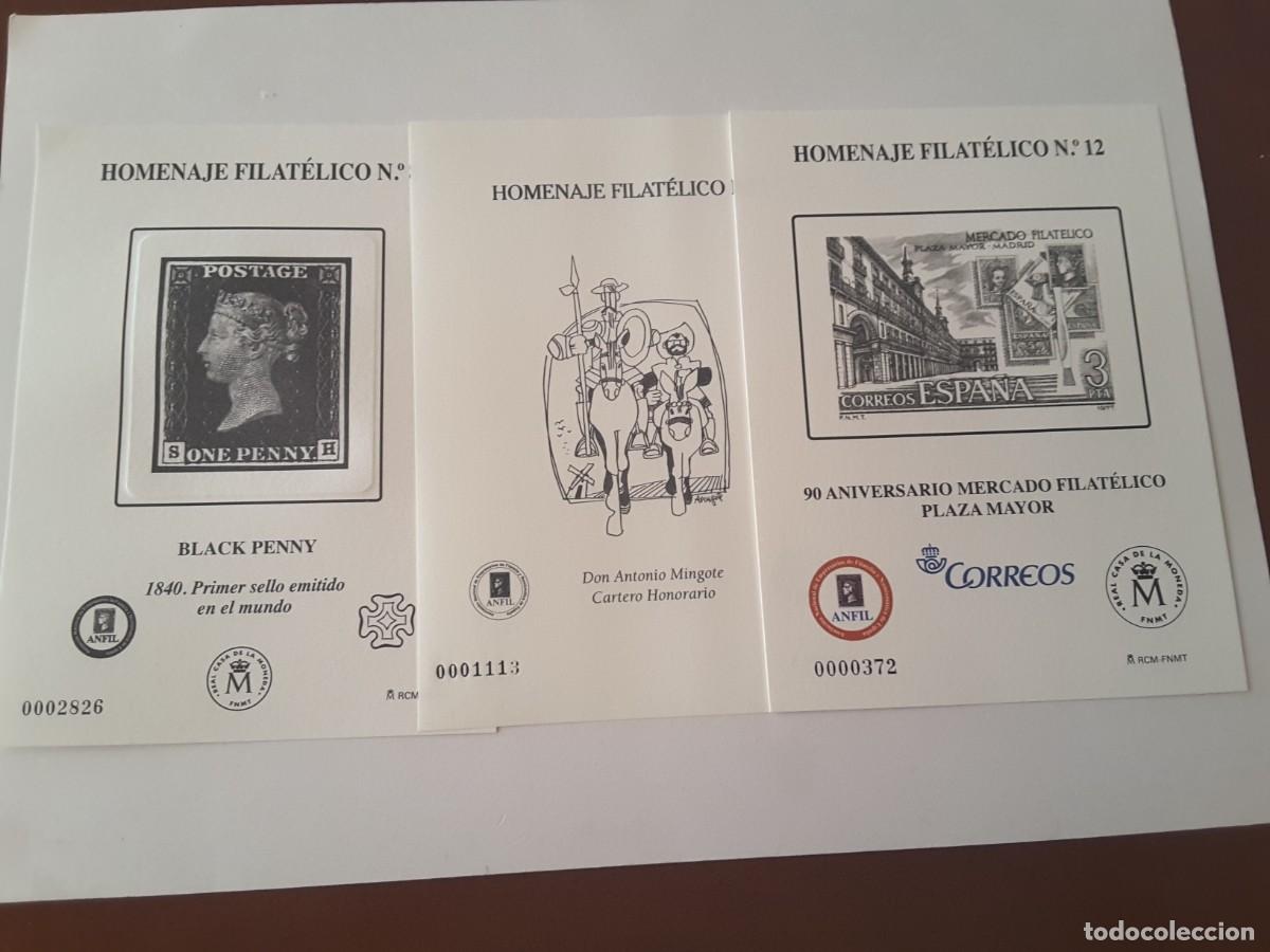 Sellos: Homenaje Filatelico - Foto 1