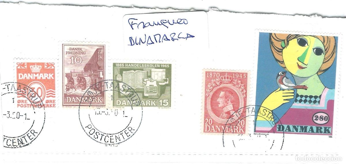 Sellos: SELLOS FRANQUEO DINAMARCA - Foto 1