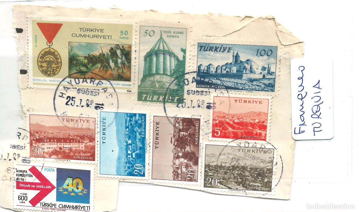 Sellos: FRANQUEO TURQUIA - Foto 1