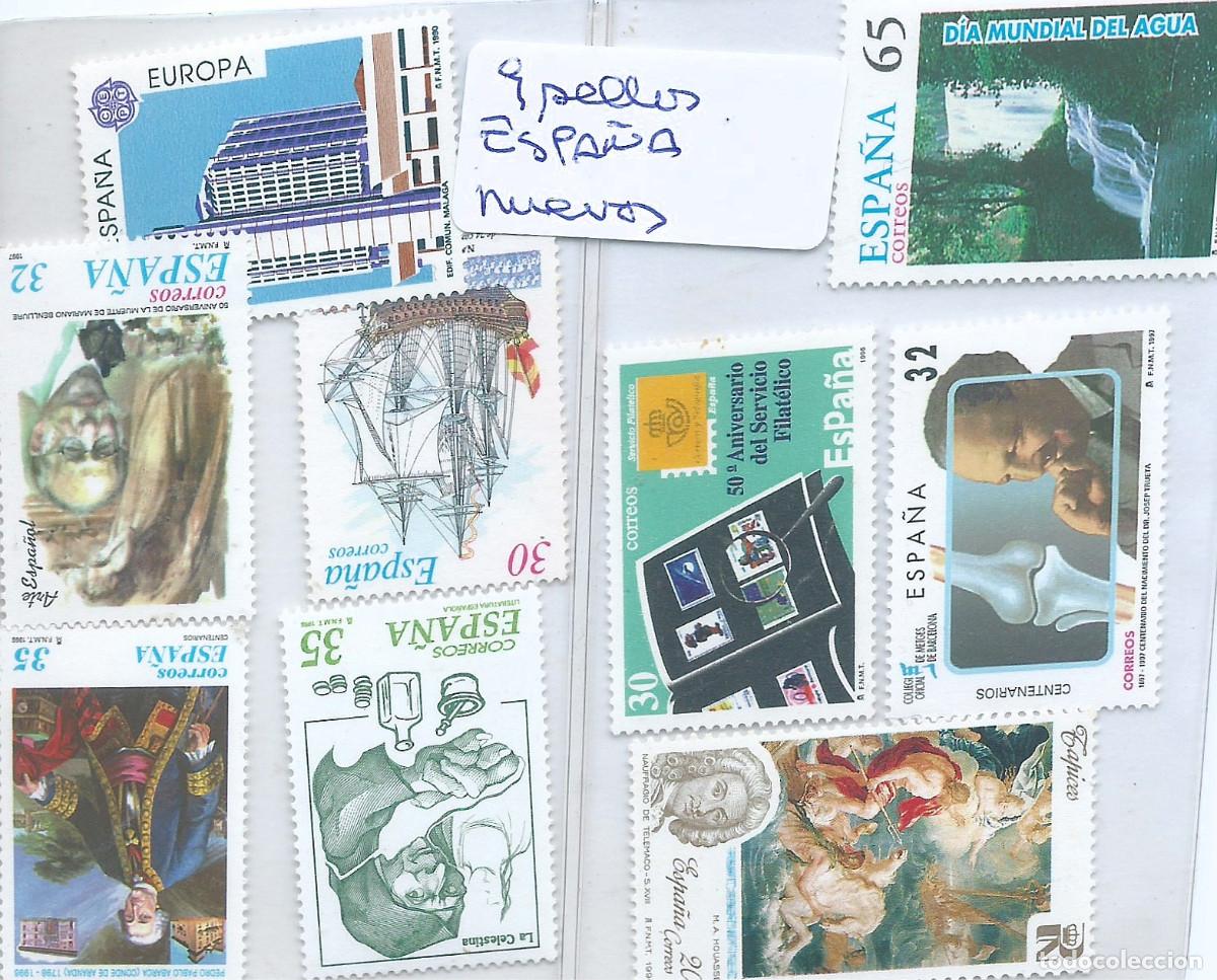 Sellos: ESPA&Ntilde;A 9 SELLOS NUEVOS - Foto 1