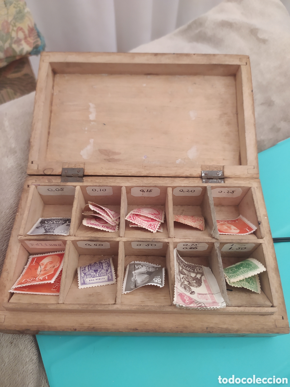Sellos: CAJA PARA SELLOS CON SELLOS - Foto 1