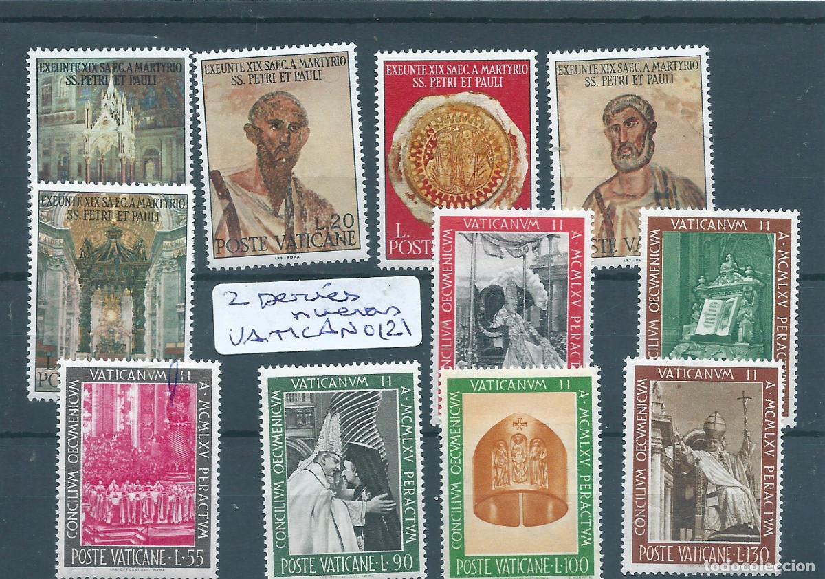 Sellos: VATICANO 2 SERIES COMPLETAS (2) - Foto 1