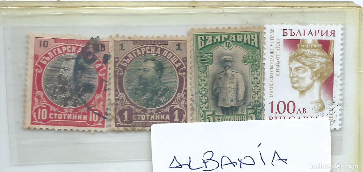 Sellos: 4 SELLOS DE ALBANIA - Foto 1