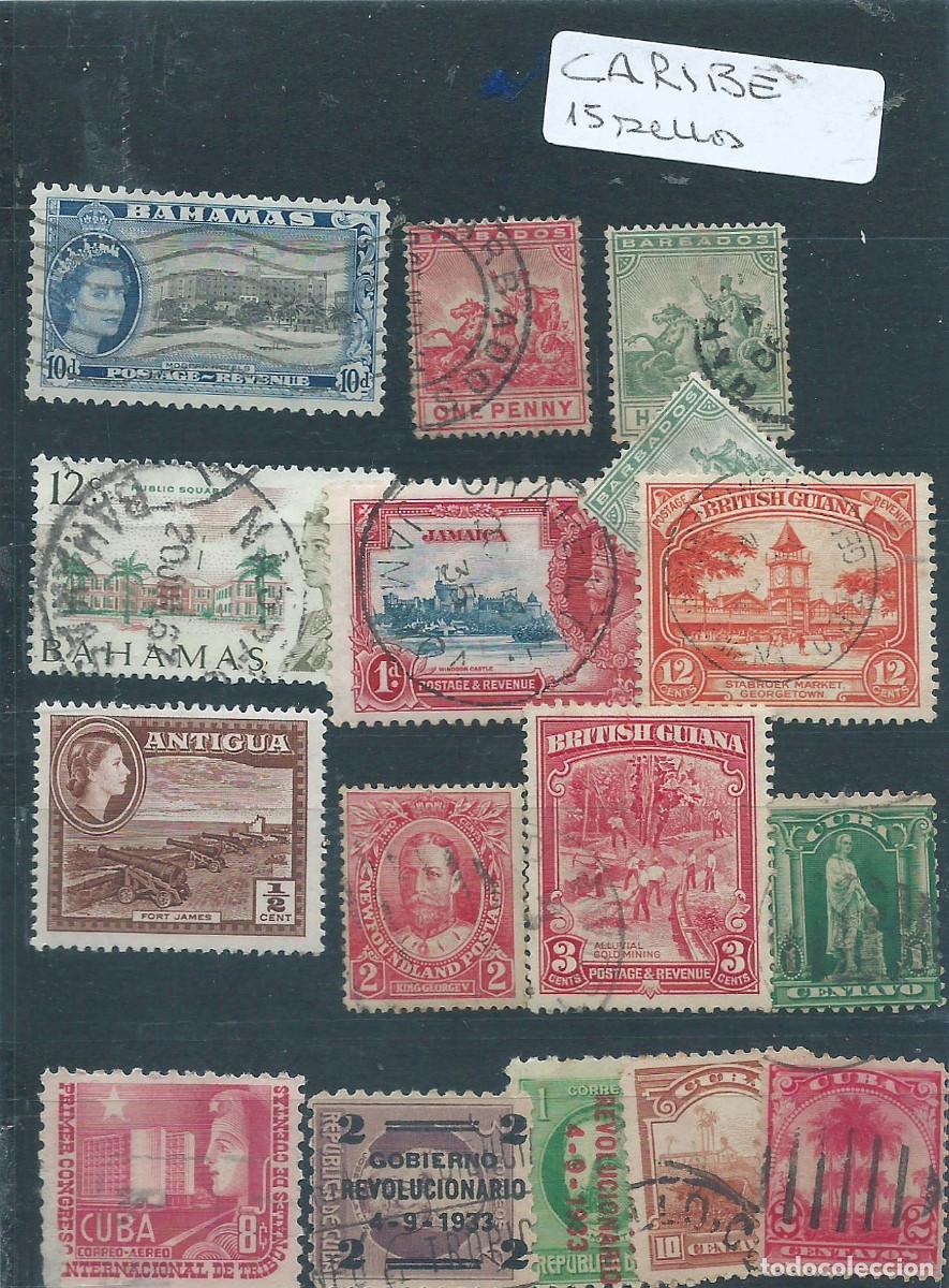 Sellos: caribe 15 sellos - Foto 1
