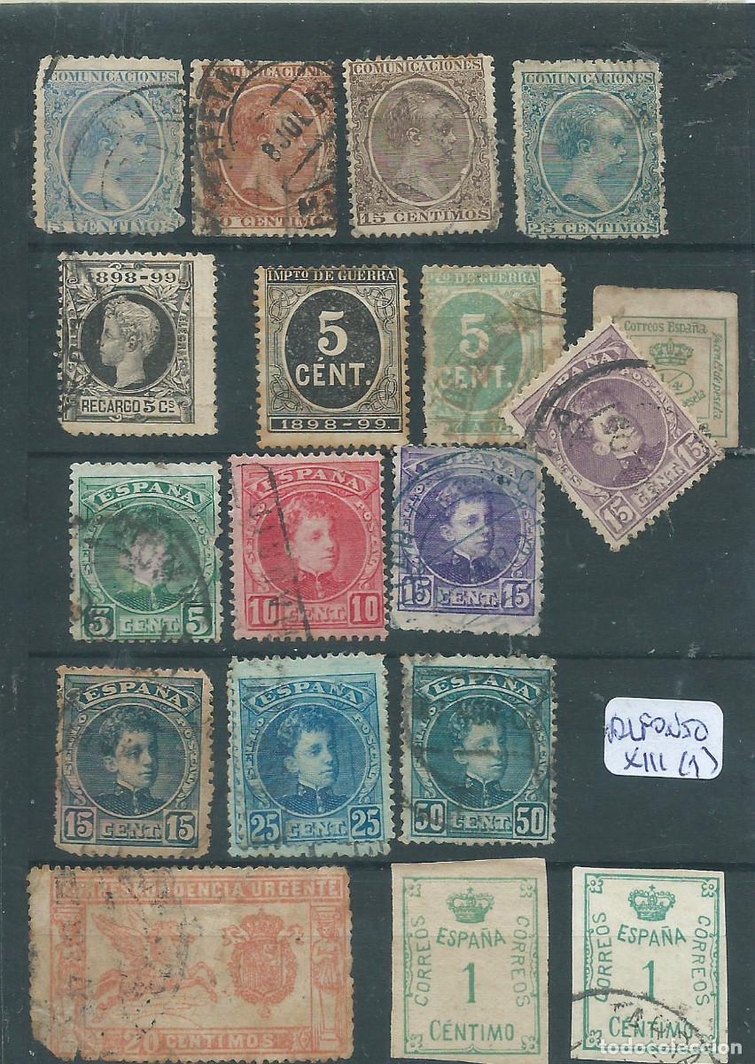 Sellos: sellos de Alfonso XIII (1) - Foto 1