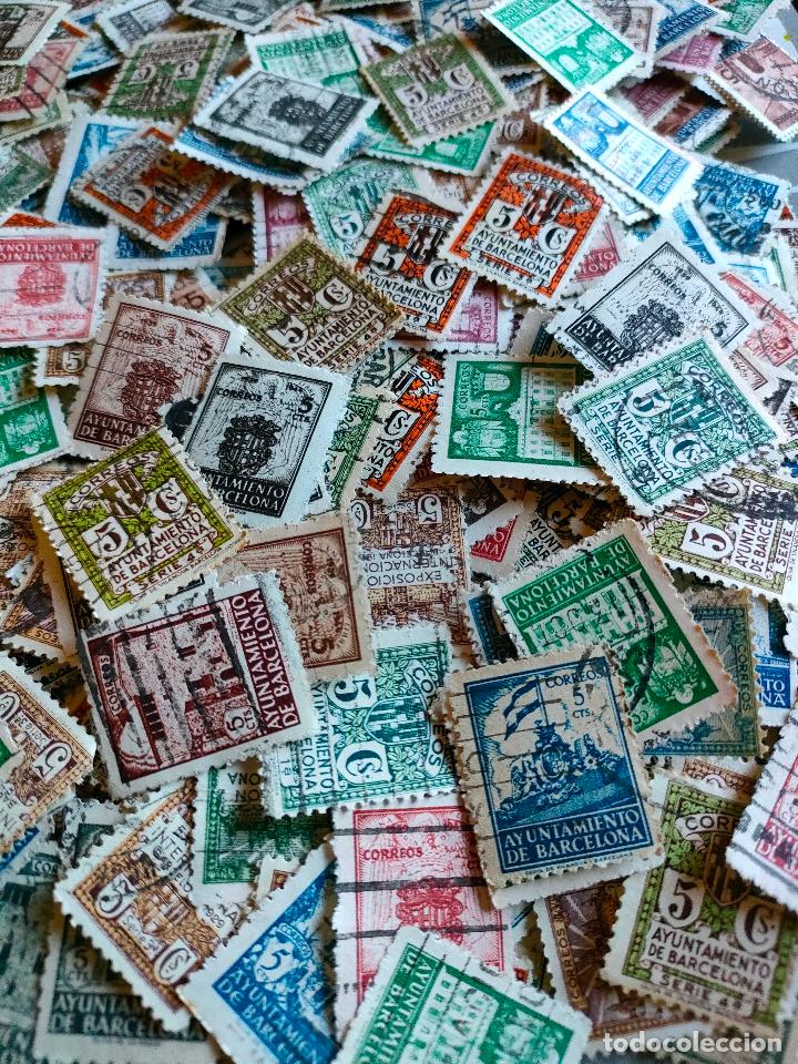 Sellos: LOTE DE 2000 SELLOS DE BARCELONA - Foto 4