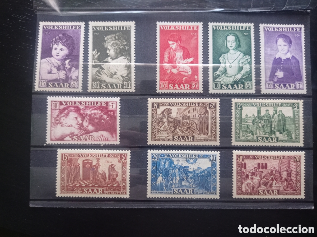 Sellos: Alemania Saar - Foto 1