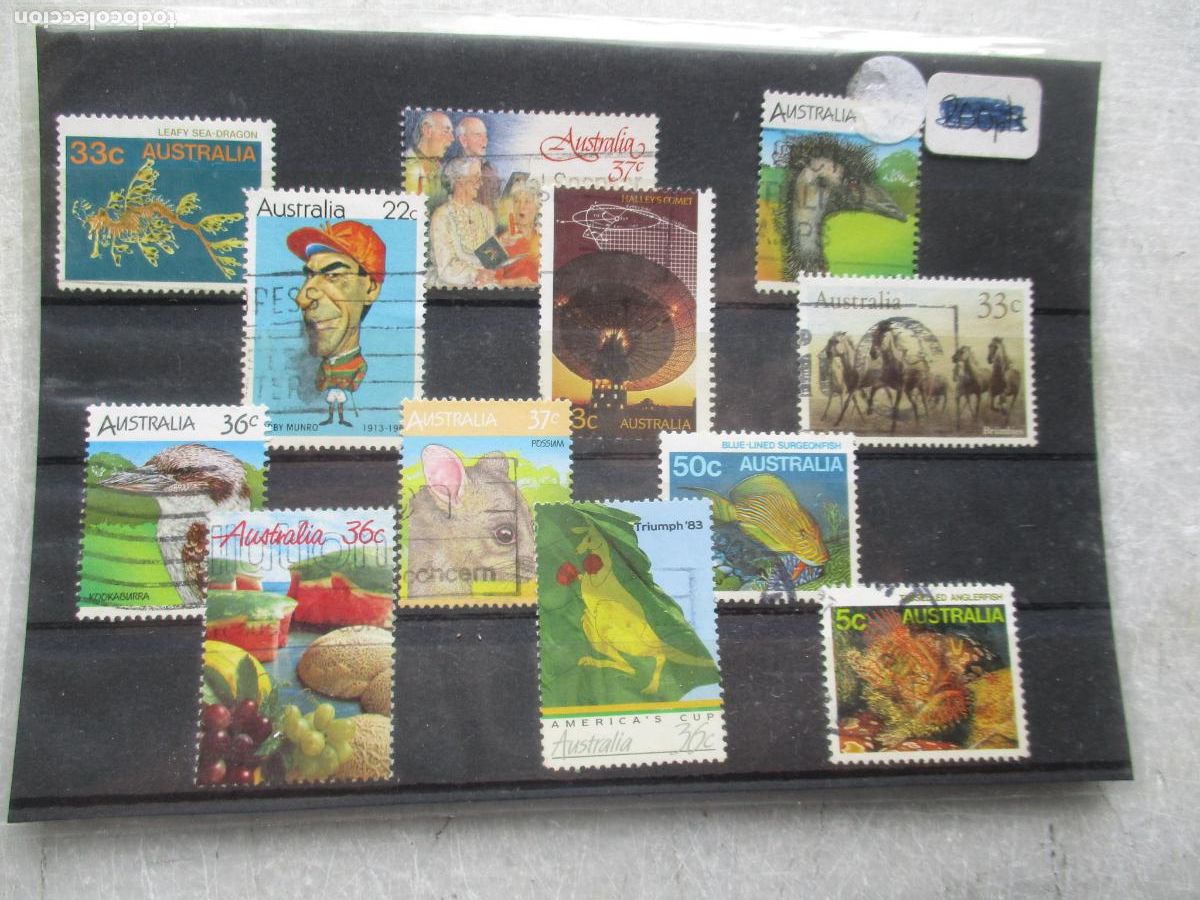 Sellos: 12 SELLOS DE: AUSTRALIA. - Foto 1