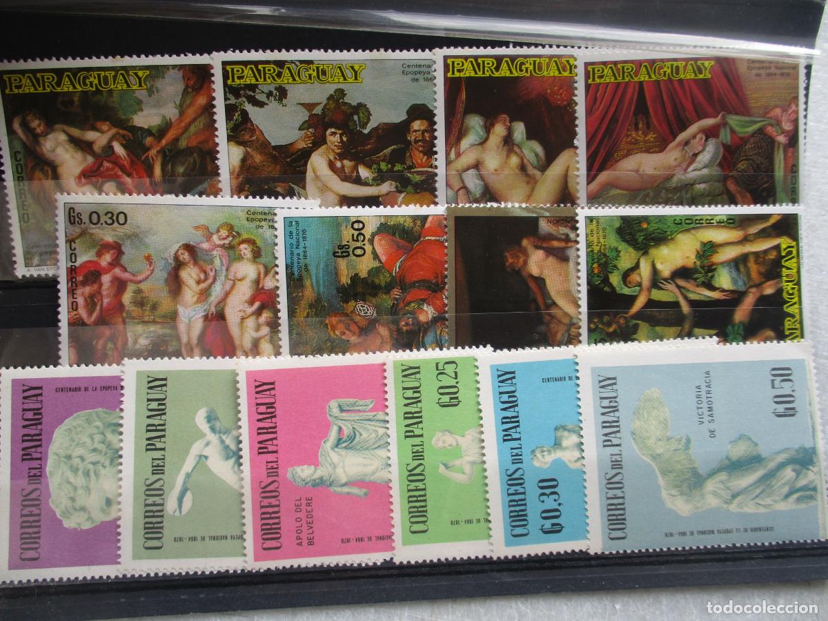 Sellos: 17 SELLOS DE: PARAGUAY. - Foto 1