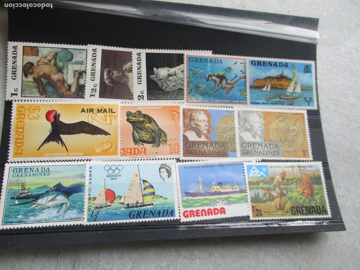 Sellos: 13 SELLOS DE: GRENADA. - Foto 1