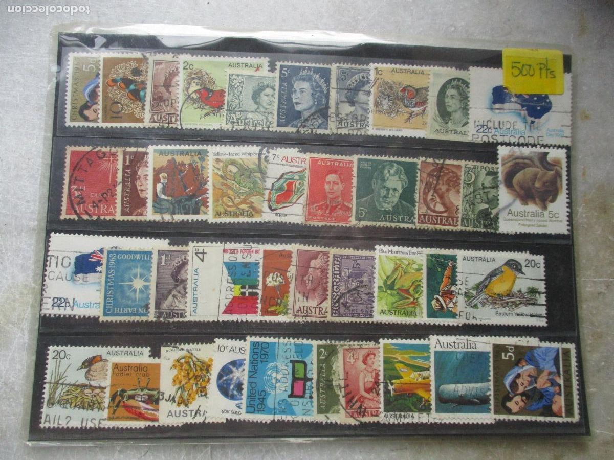 Sellos: 40 SELLOS DE: AUSTRALIA - Foto 1
