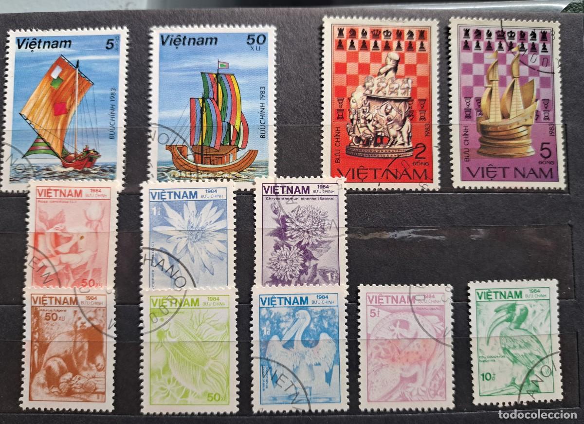 Sellos: SELLOS DE VIETNAM USADOS - Foto 1