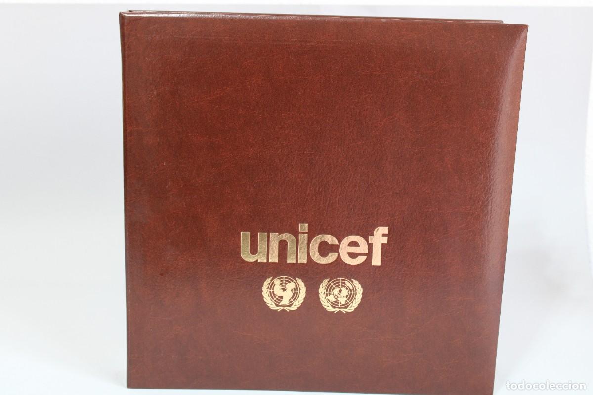 Sellos: ALBUM UNICEF / ESTUCHE - Foto 1