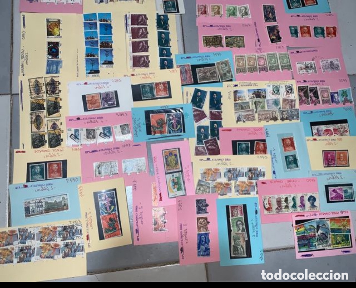 Sellos: Lote 500 sellos. Usado y sin usar - Foto 3