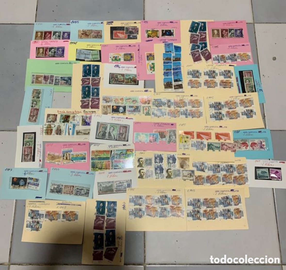 Sellos: Lote 500 sellos. Usado y sin usar - Foto 4