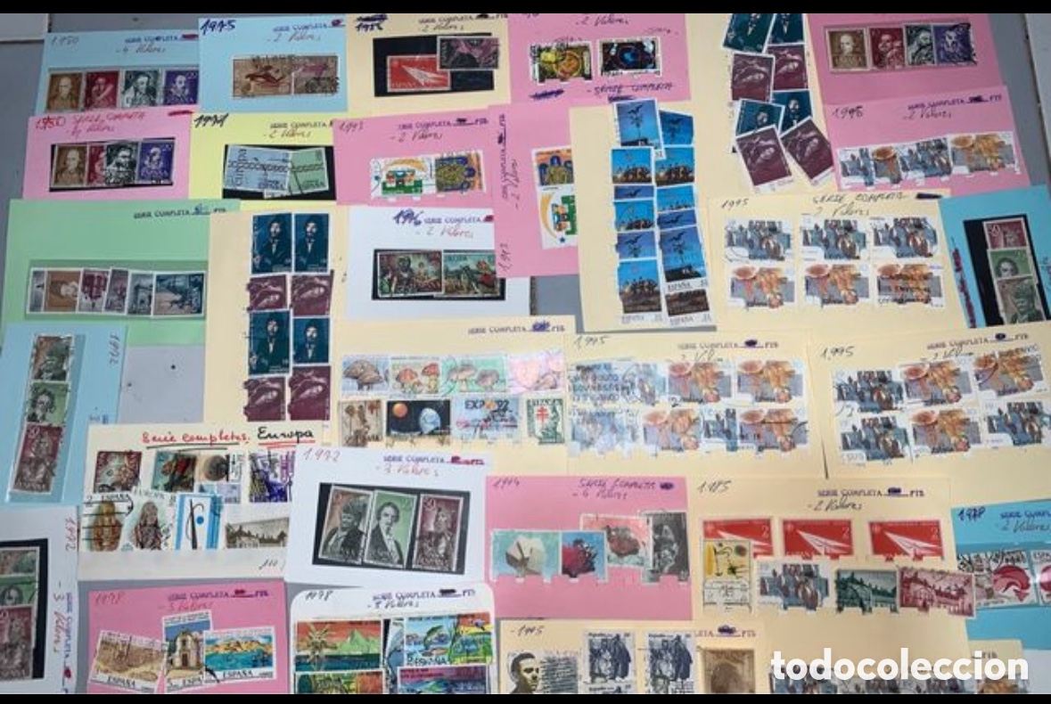 Sellos: Lote 500 sellos. Usado y sin usar - Foto 5