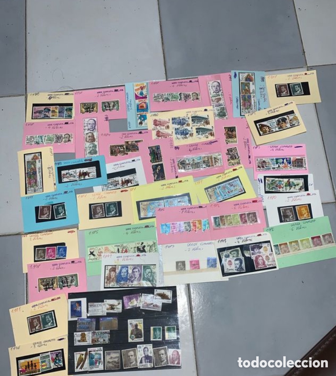 Sellos: Lote 500 sellos. Usado y sin usar - Foto 7