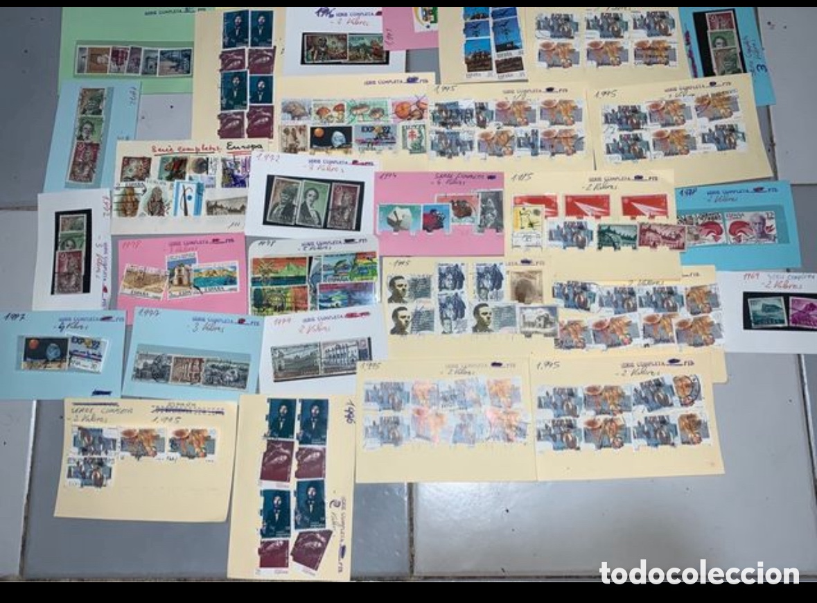 Sellos: Lote 500 sellos. Usado y sin usar - Foto 8
