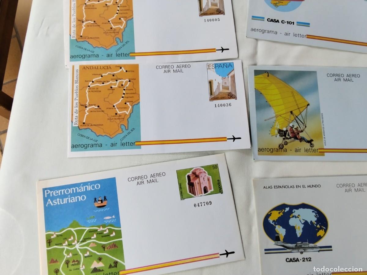 Sellos: LOTE DE 13 AEROGRAMAS DIFERENTES - Foto 10