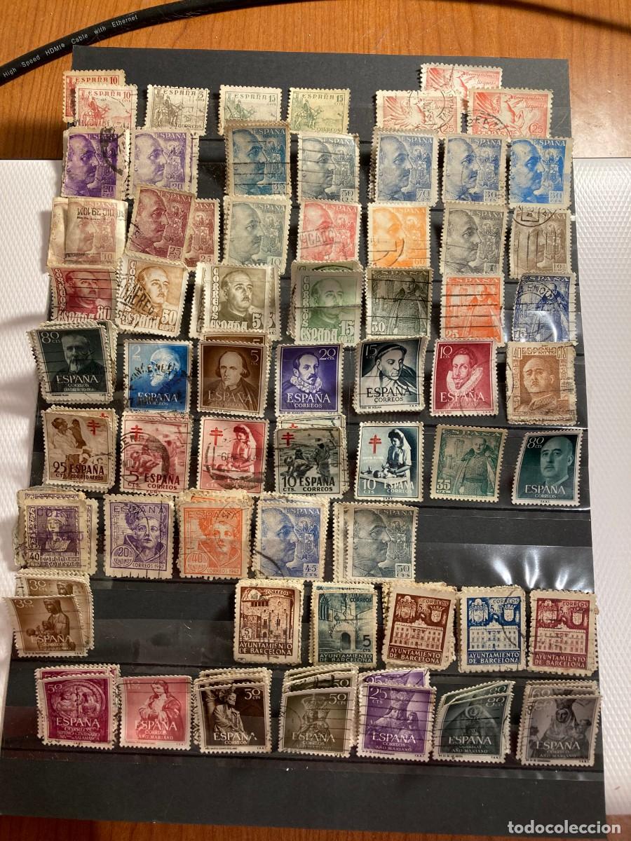 Sellos: Colecci&oacute;n de sellos y cat&aacute;logo de 1955 - Foto 1