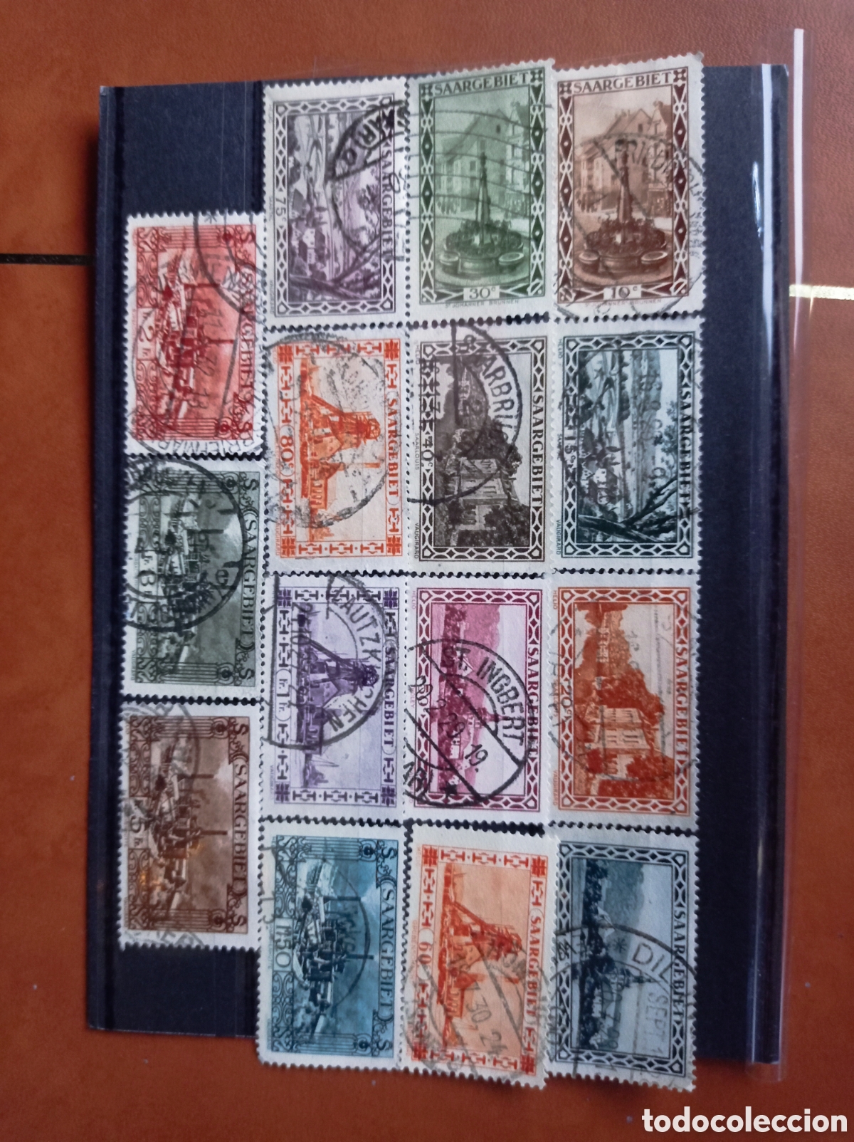 Sellos: Saargebiet serie completa - Foto 1