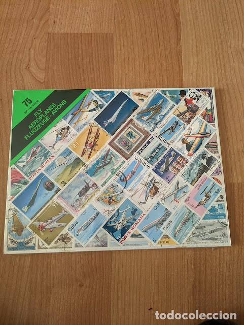 Sellos: COLECCI&Oacute;N SELLOS TEM&Aacute;TICOS AVIONES - Foto 1