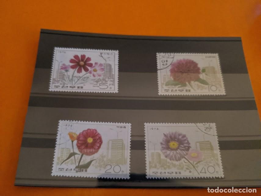 Sellos: COLECCI&Oacute;N SELLOS TEMA FLORES - Foto 1