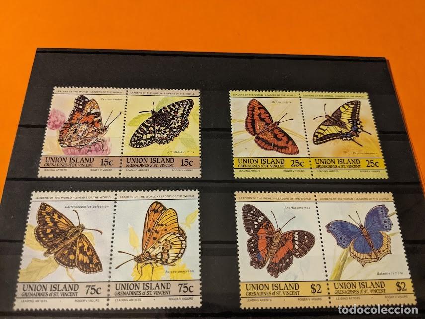 Sellos: COLECCI&Oacute;N SELLOS TEMA MARIPOSAS - Foto 1