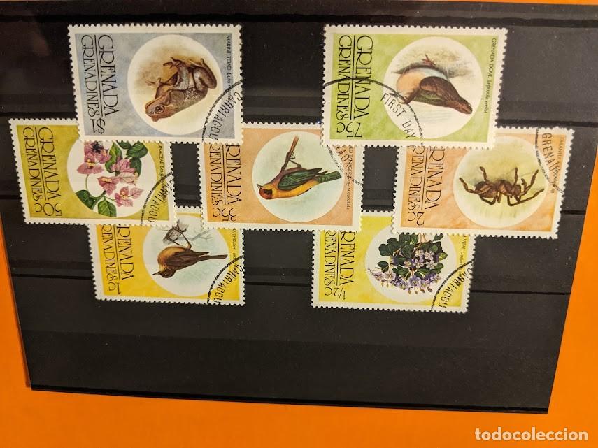Sellos: COLECCI&Oacute;N SELLOS GRENADA - Foto 1