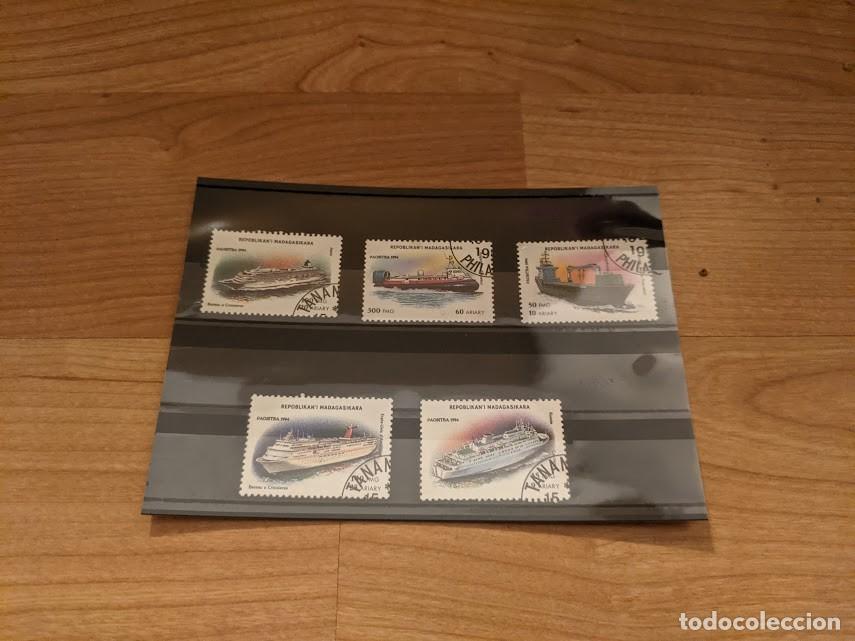 Sellos: COLECCI&Oacute;N SELLOS TEMA BARCOS - Foto 1