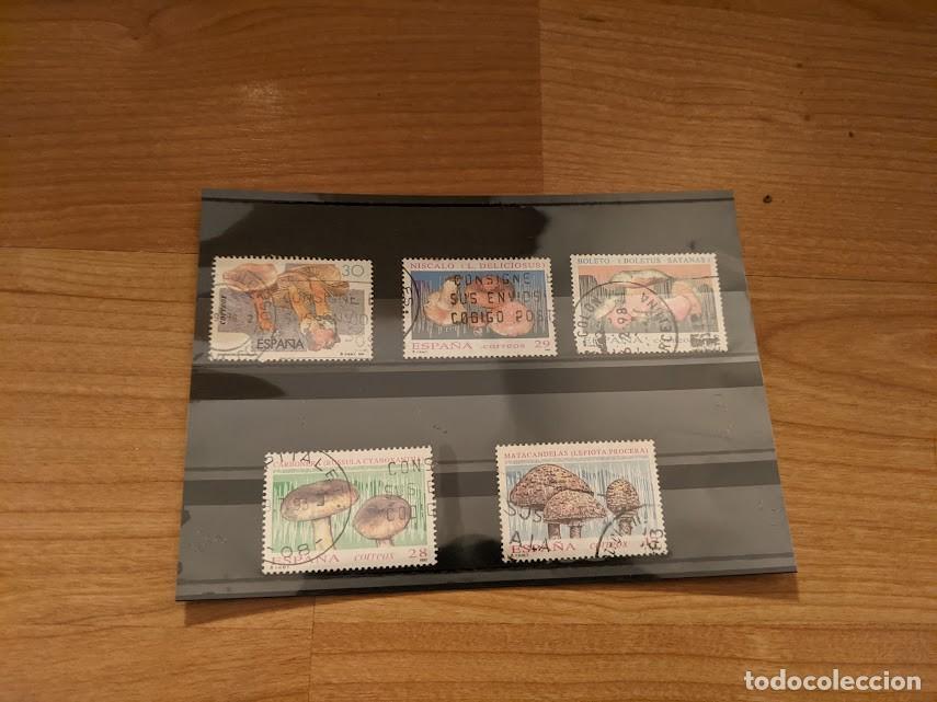 Sellos: COLECCI&Oacute;N SELLOS TEMA SETAS - Foto 1