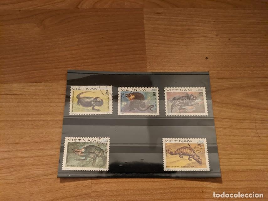 Sellos: COLECCI&Oacute;N SELLOS TEMA REPTILES - Foto 1