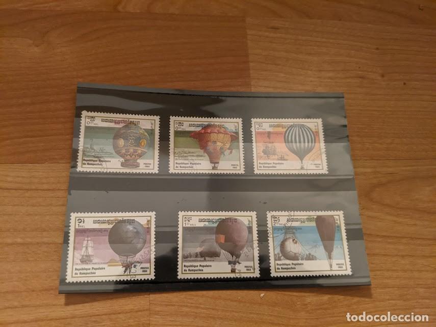 Sellos: COLECCI&Oacute;N SELLOS TEMA GLOBOS - Foto 1